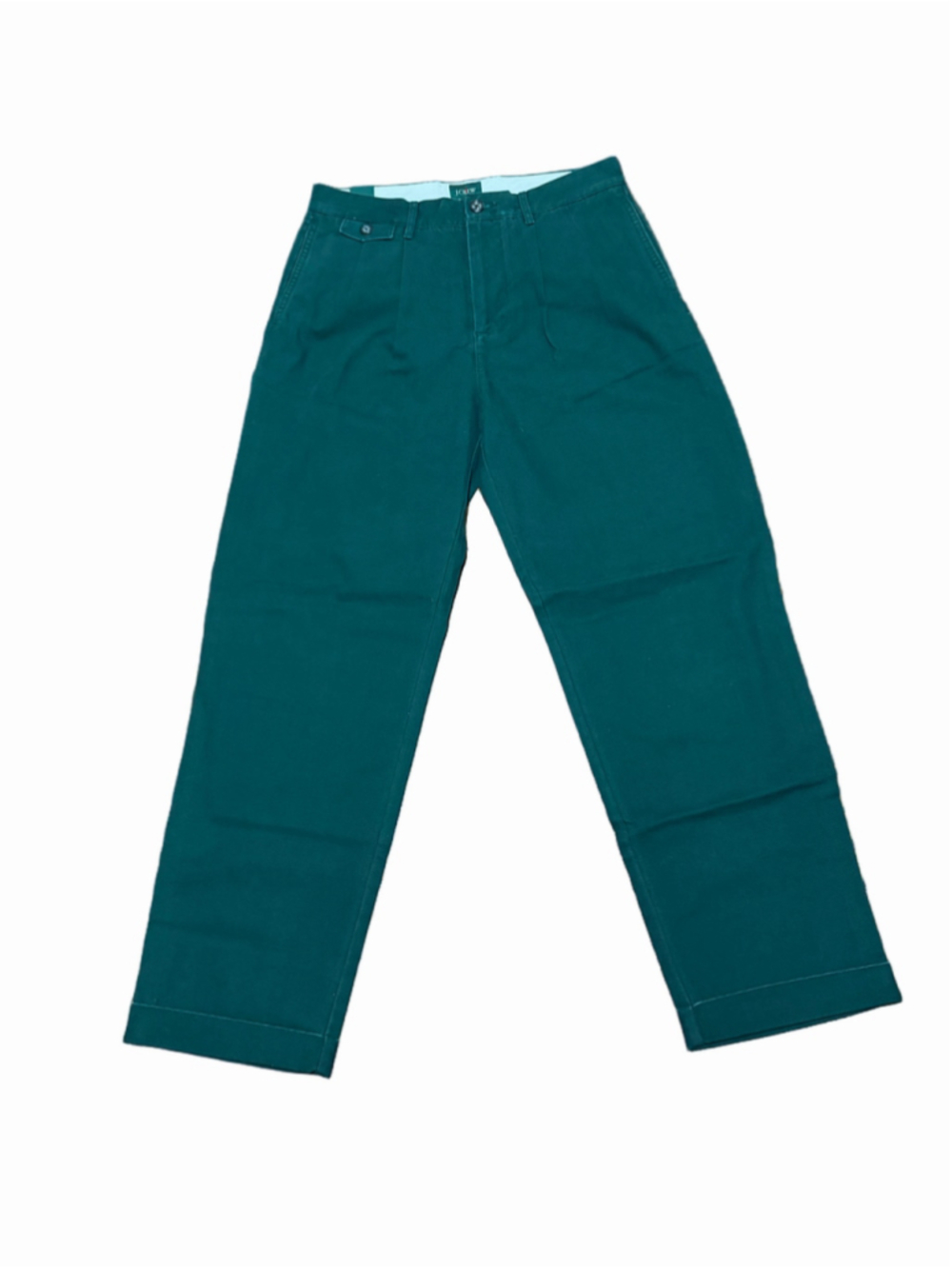 J. Crew Relaxed-fit double-pleated chino pant in washed canvas 29 x 30